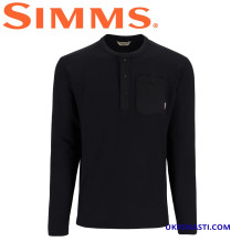 Реглан Simms Highline Henley Black размер XL